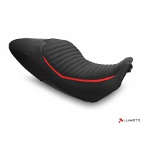 LUIMOTO Classic Sport Edition Rider Seat Cover for the DUCATI DIAVEL 1260 (2019+) - OE Seat LUIMOTO Classic Sport Edition Rider Seat Cover for the DUCATI DIAVEL 1260 (2019+) - OE Seat